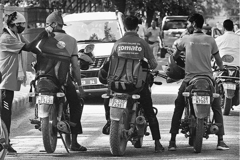 Gig workers powering India’s digital services